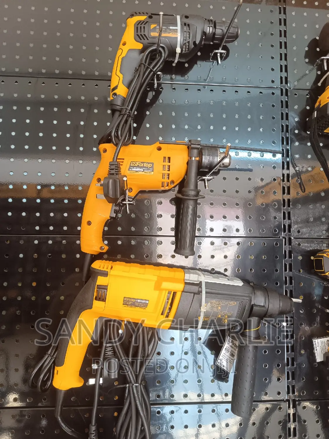 Drills in 3 Sizes