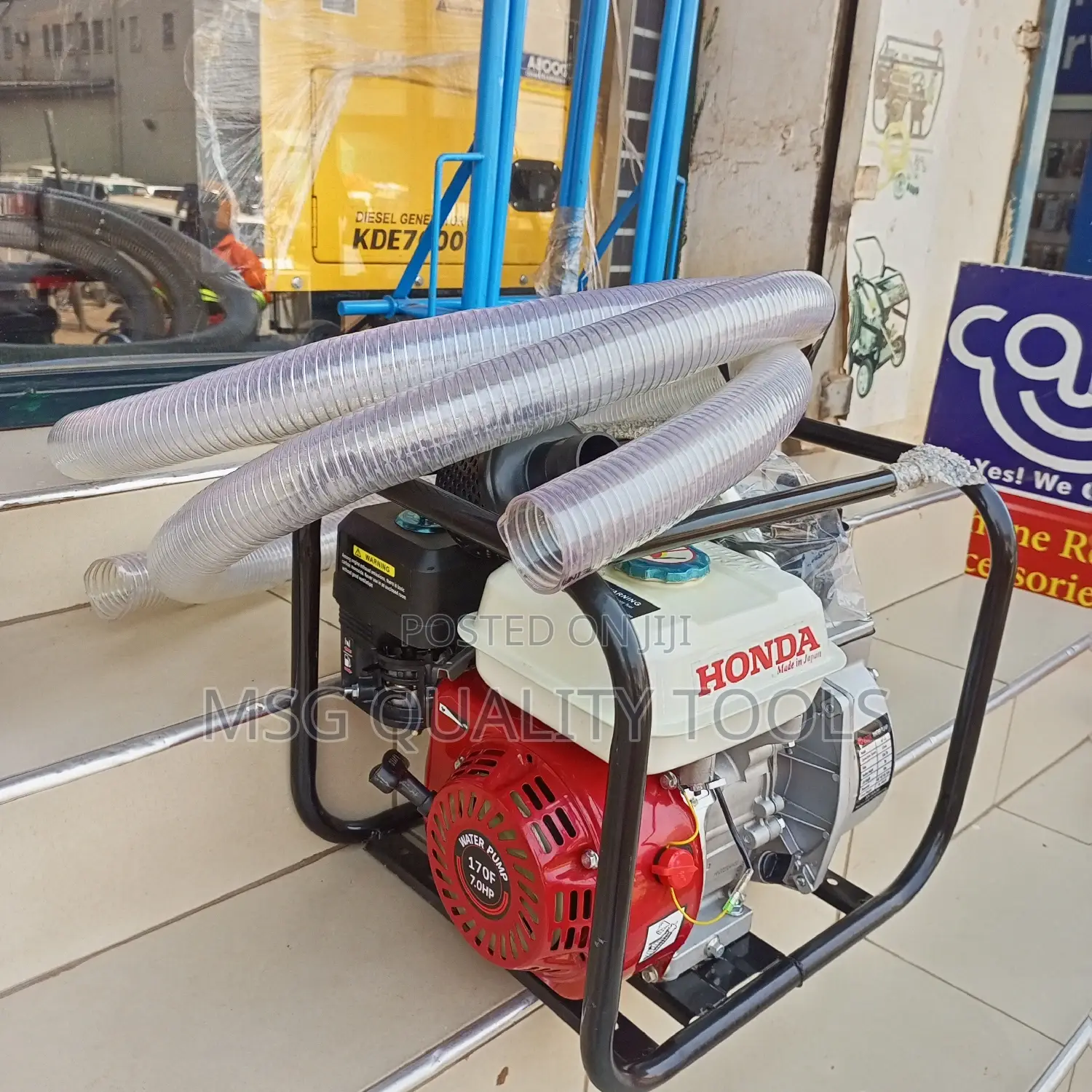 Water Pump and Suction