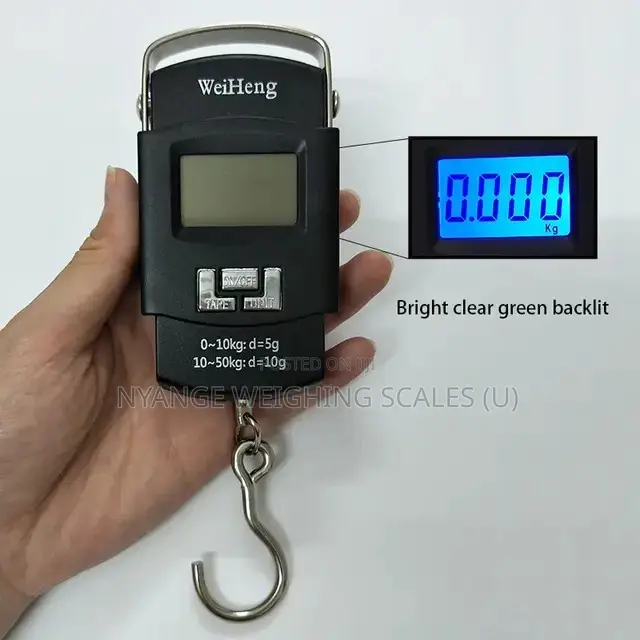 50kg/0.01g Electronic Portable Hanging Scale