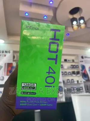 New Infinix Hot 40i 128 GB Black