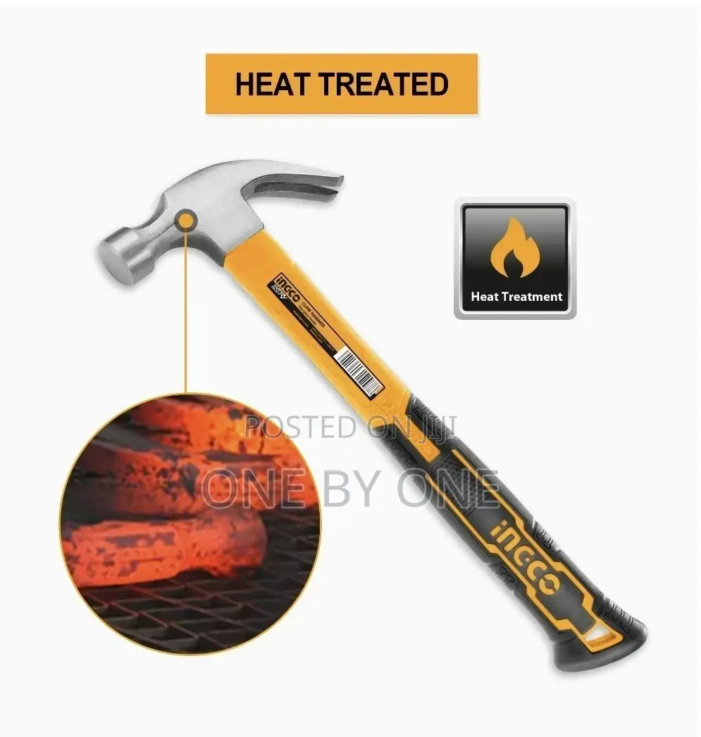 Claw Hammer Heat Treatment Drop-Forged Hammerhead