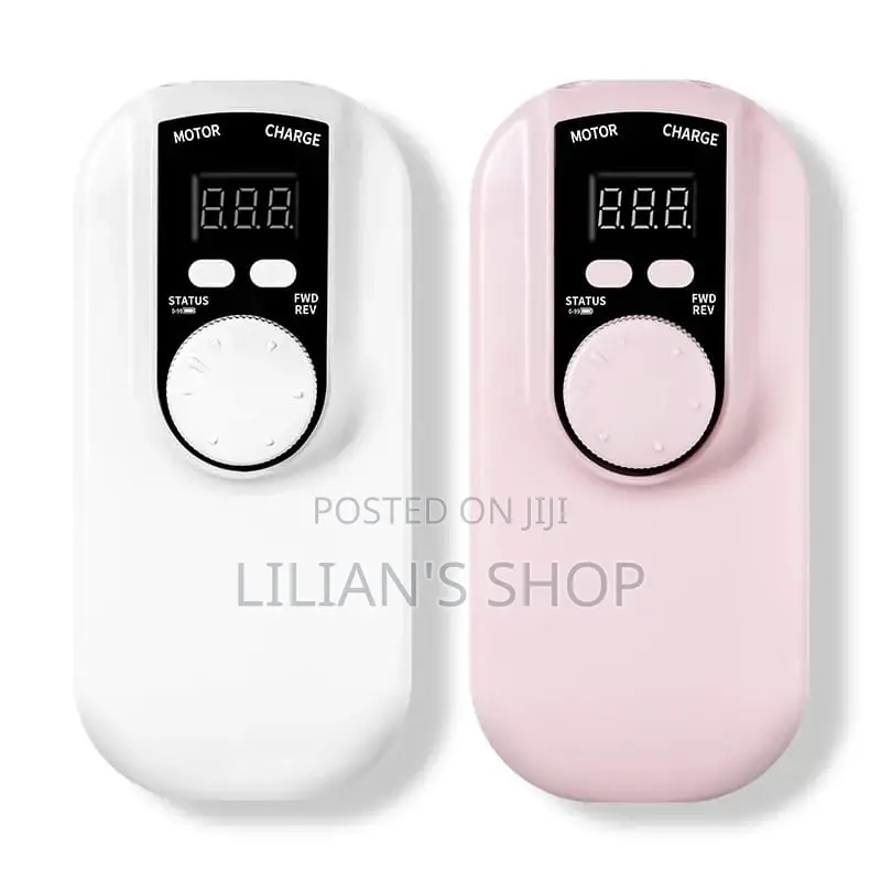 Portable Wireless Rechargeable Nail Drill