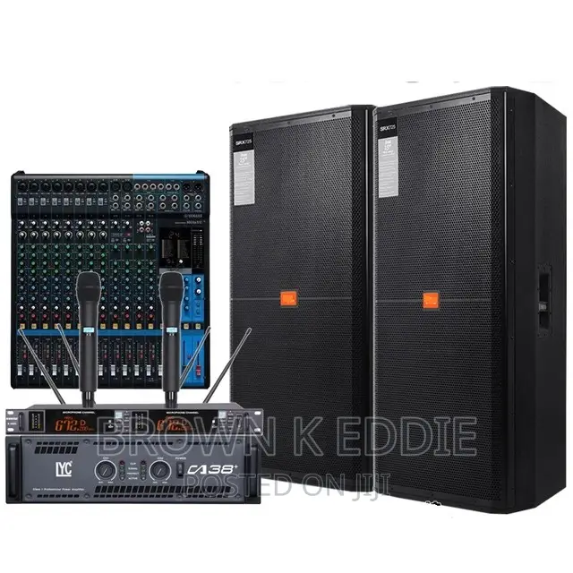 Outdoor Large-Scale Stage Performance High-Power Speaker Set