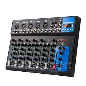 Professional 7 Channel Mixer Bluetooth