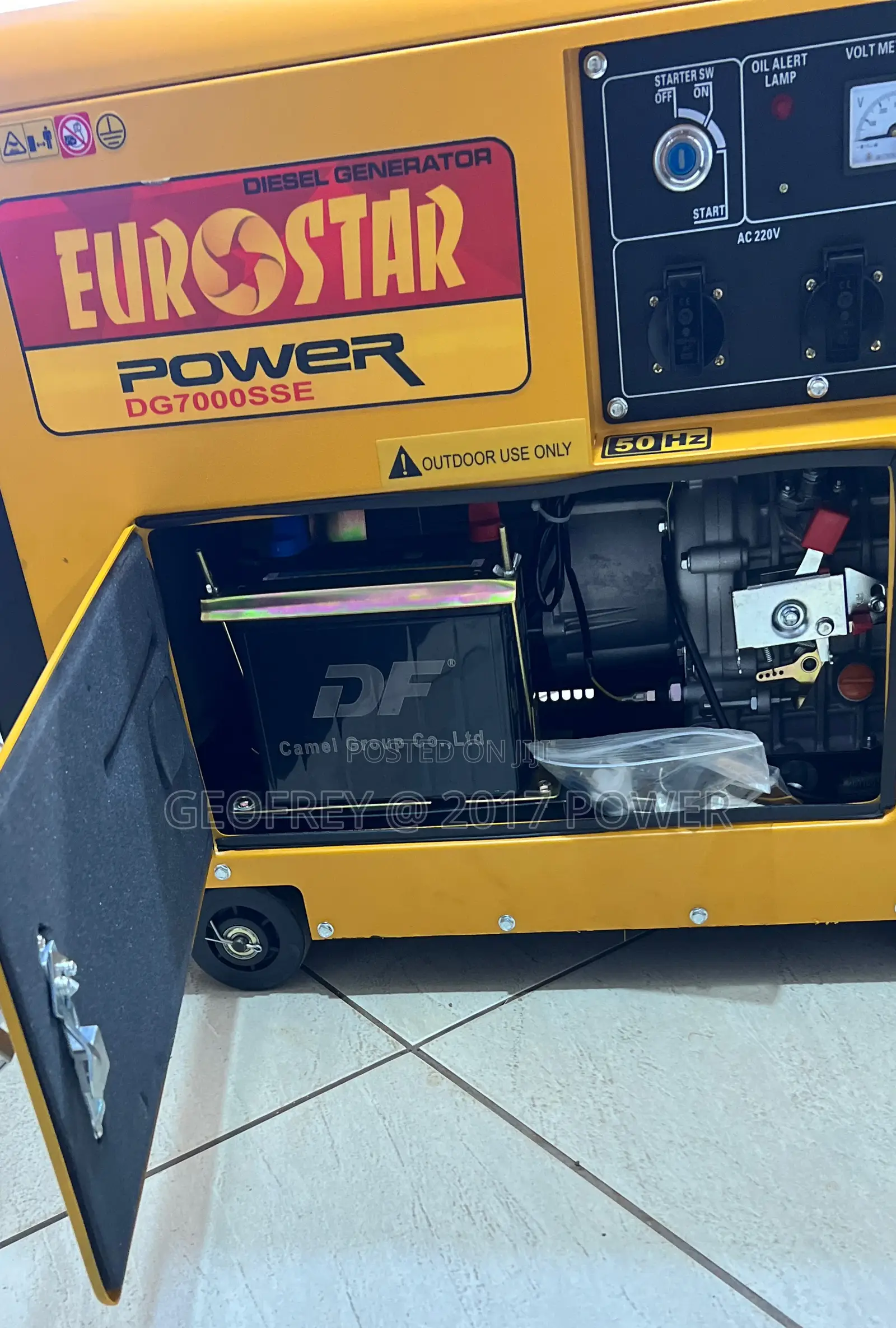 Eurostar 7.5kva Silent Diesel Generator With ATS