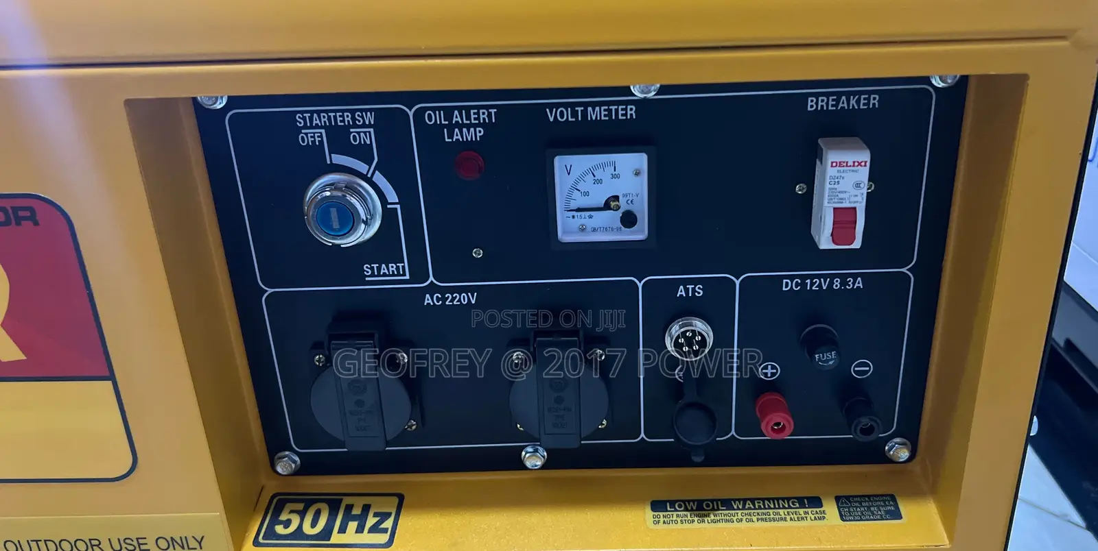 Eurostar 7.5kva Silent Diesel Generator With ATS