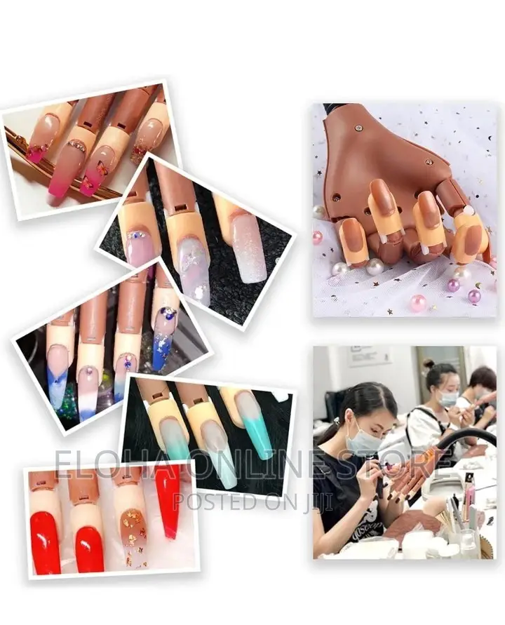 Perfect Nail Practice Hand for Manicure