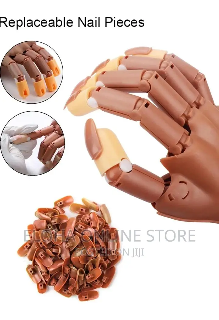 Perfect Nail Practice Hand for Manicure