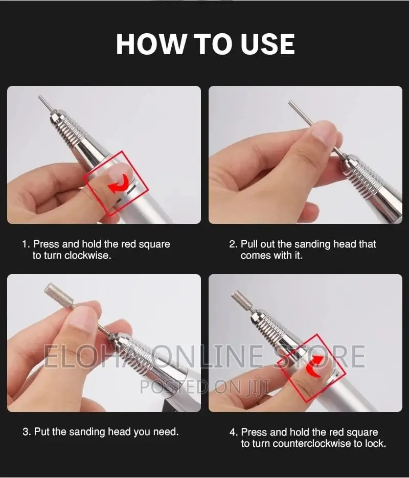 Portable Nail Drill Machine
