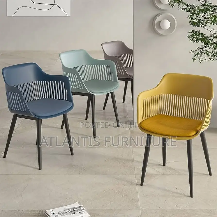 Executive Plastic Chairs With Caution (All Colours)