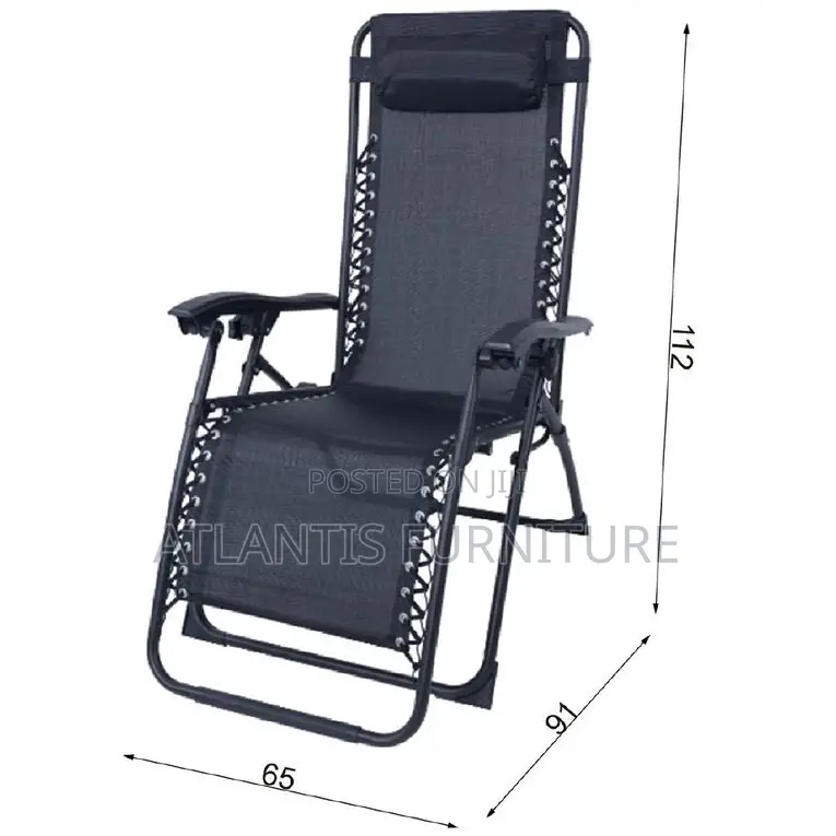 Beach Chair Black