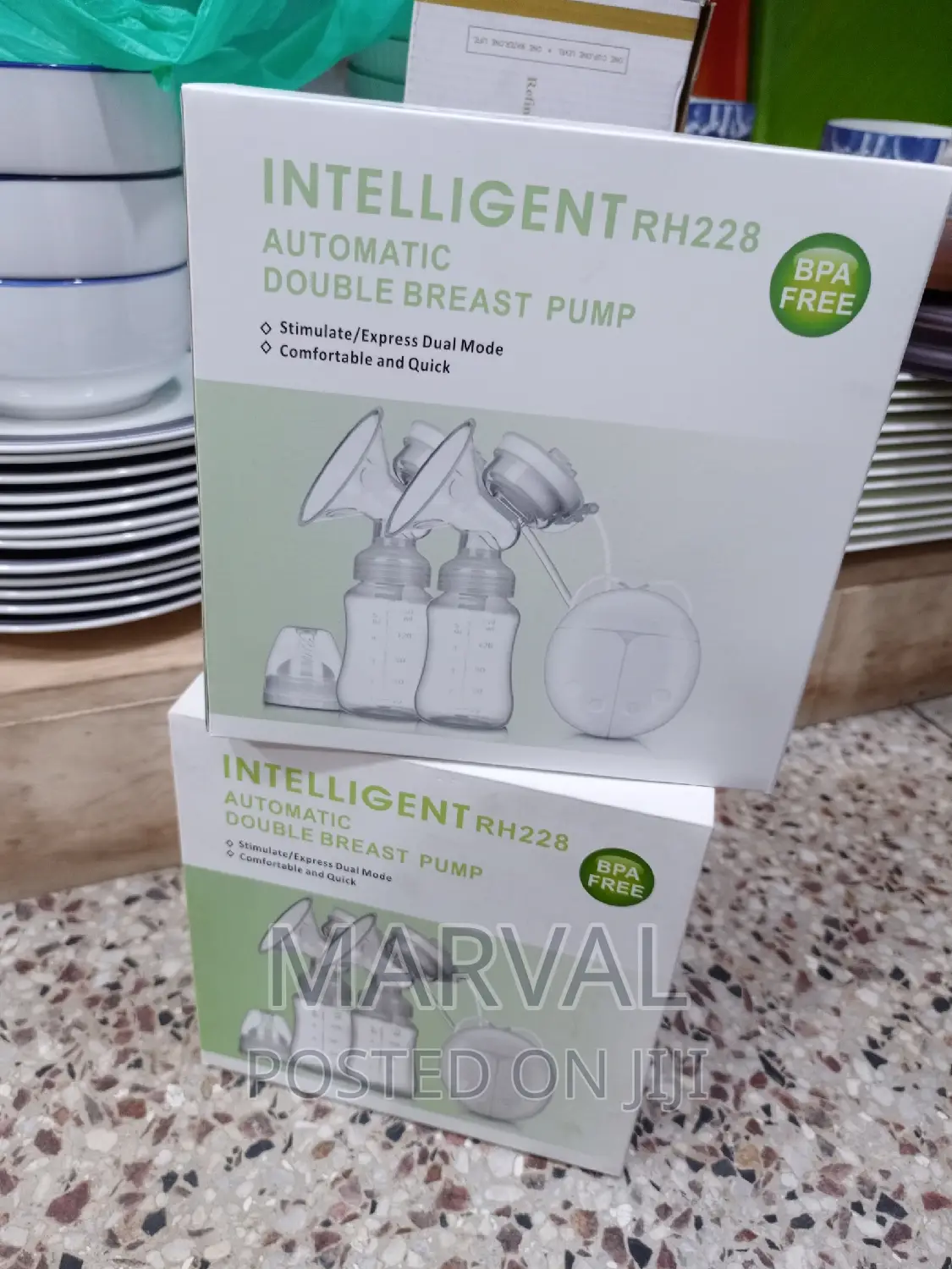 Electric Double Breast Pump for Travel Home