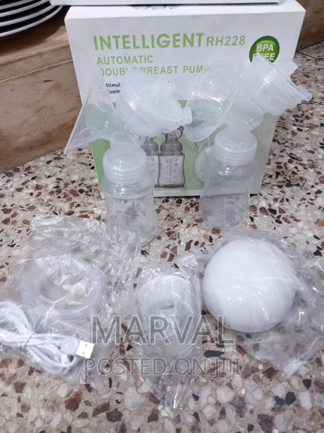 Electric Double Breast Pump for Travel Home
