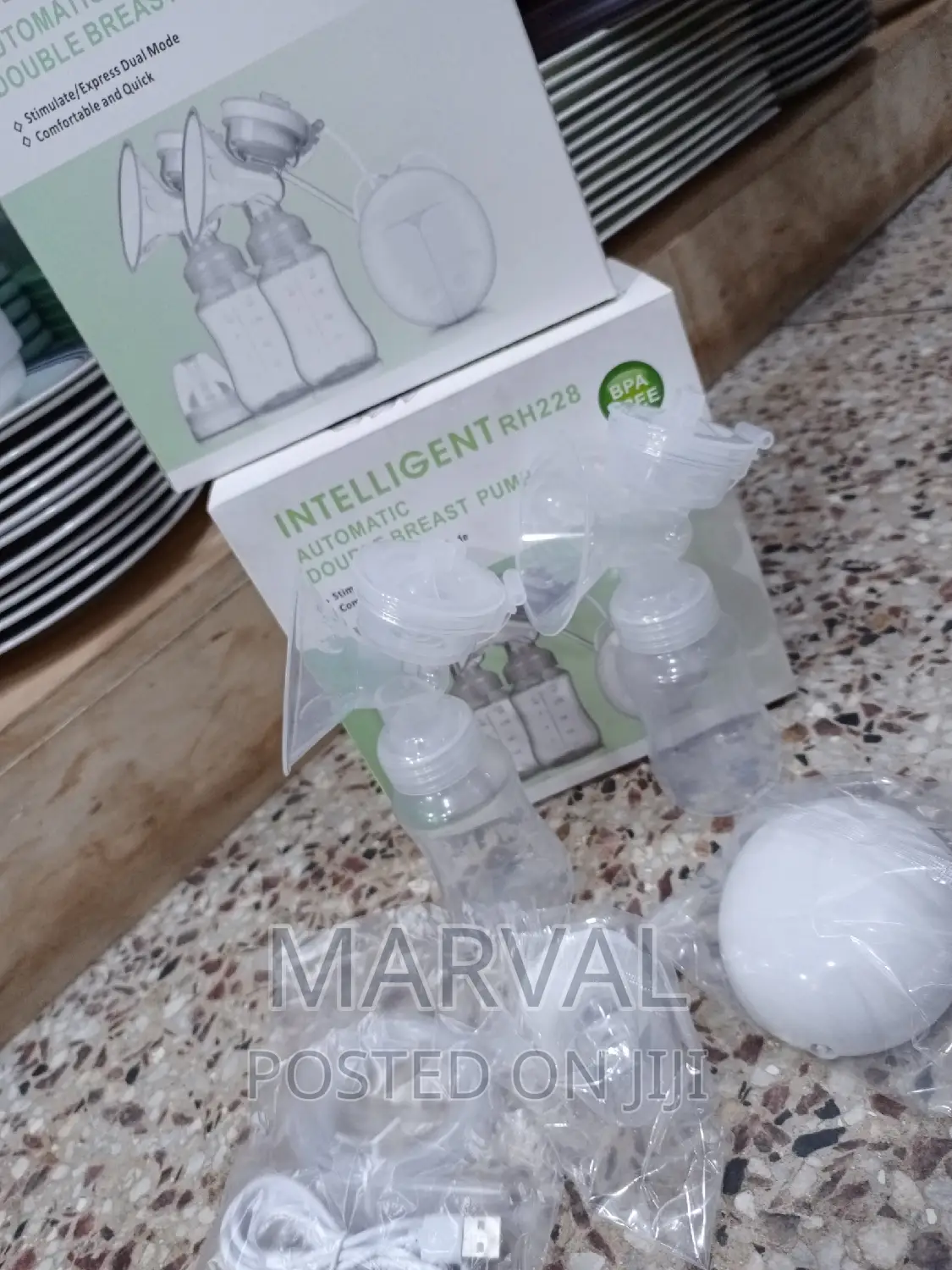 Electric Double Breast Pump for Travel Home