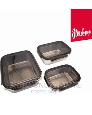 3 PCS 304 Stainless Steel Food Container Set