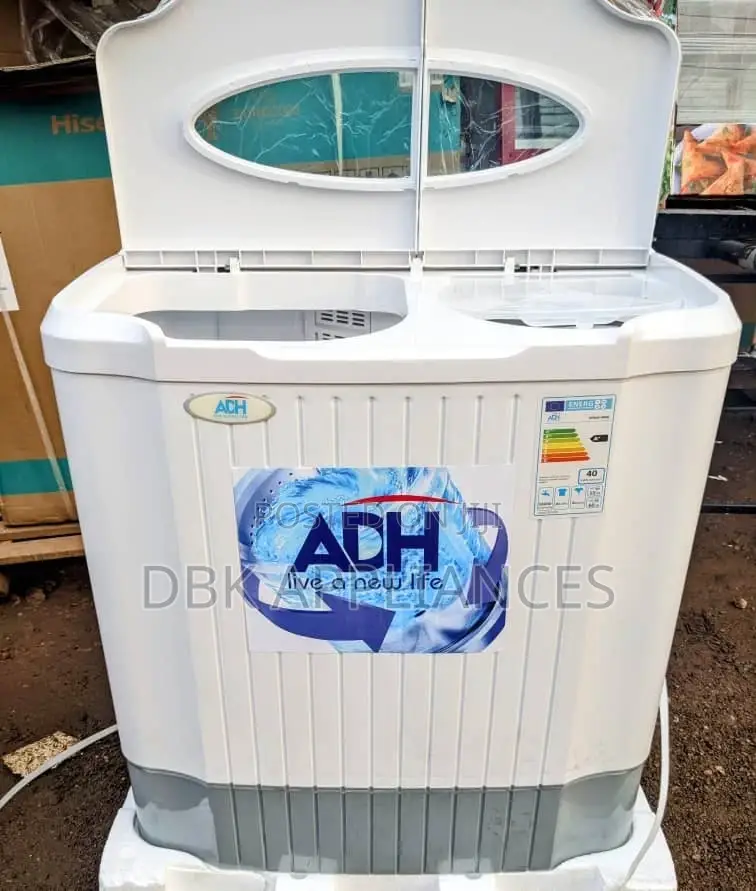 Adh 6kgs Twin-Tub Washing Machine With Air Dry 2yr Warranty