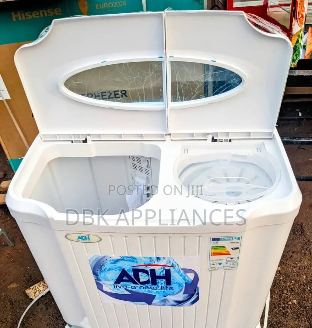Adh 6kgs Twin-Tub Washing Machine Strong for Jeans Shirts