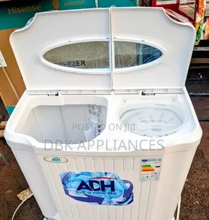 Adh 6kgs Twin-Tub Washing Machine Strong for Jeans Shirts