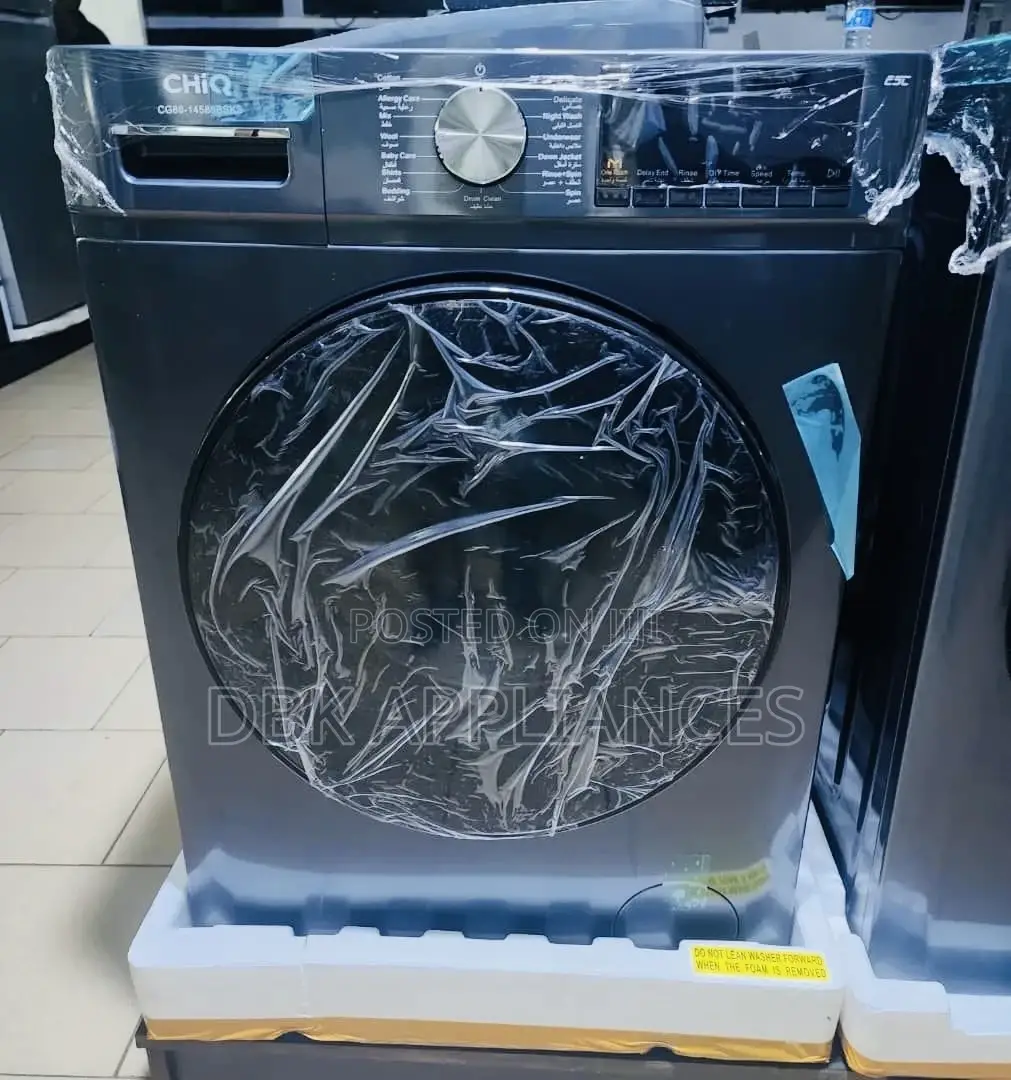 Chiq 8kgs Front Loader Washing Machine 2yr Warranty