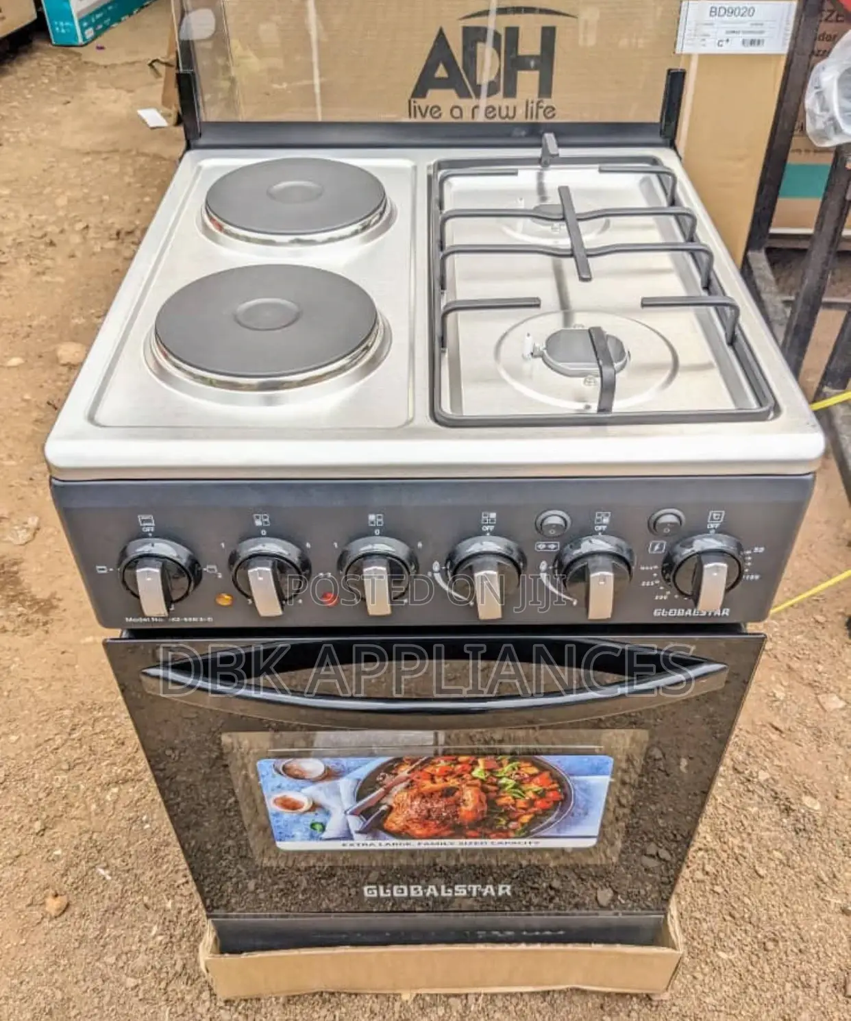 Global Star 3gas 1electric (60*60)Cm Cooker