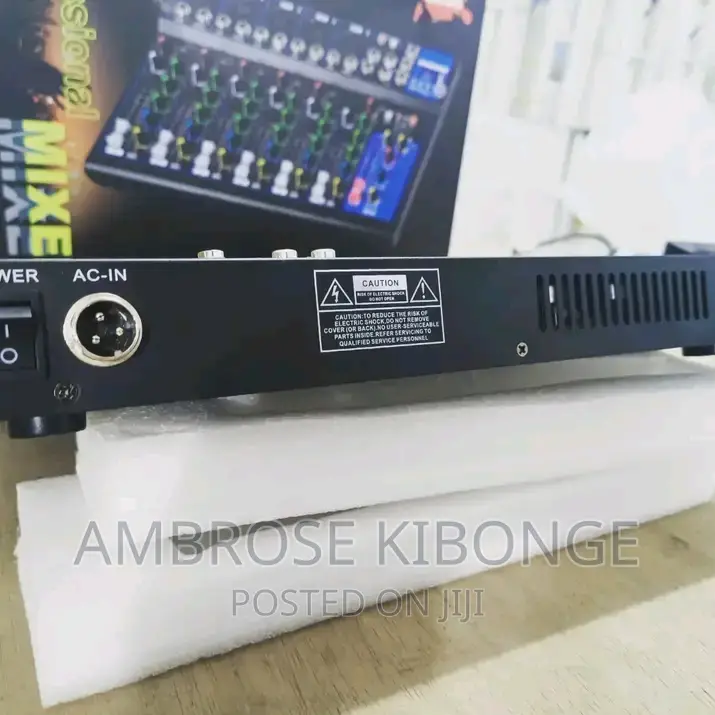 Digital 7-Channel USB Mixing Console Effects Processor Mixer