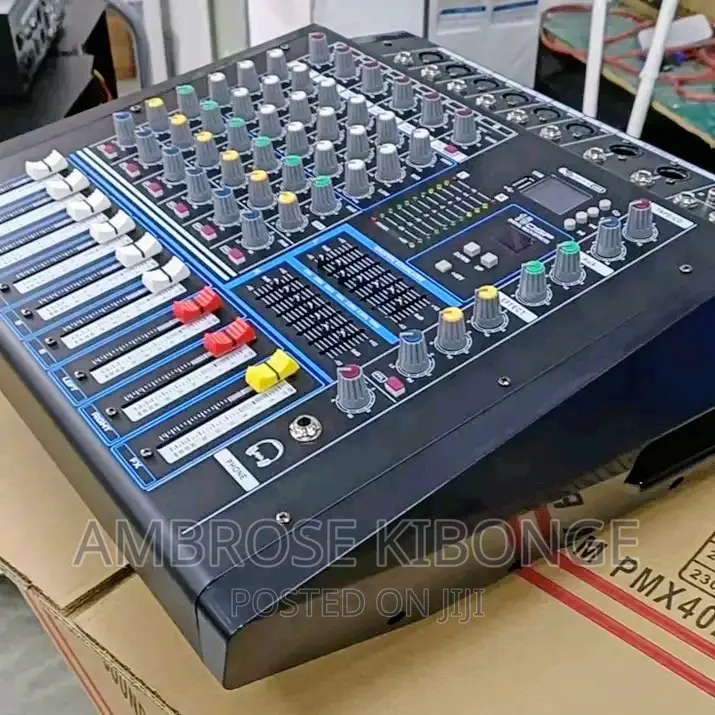 6-Channel USB/AUX Mixing Console Effects Processor Amp-Mixer