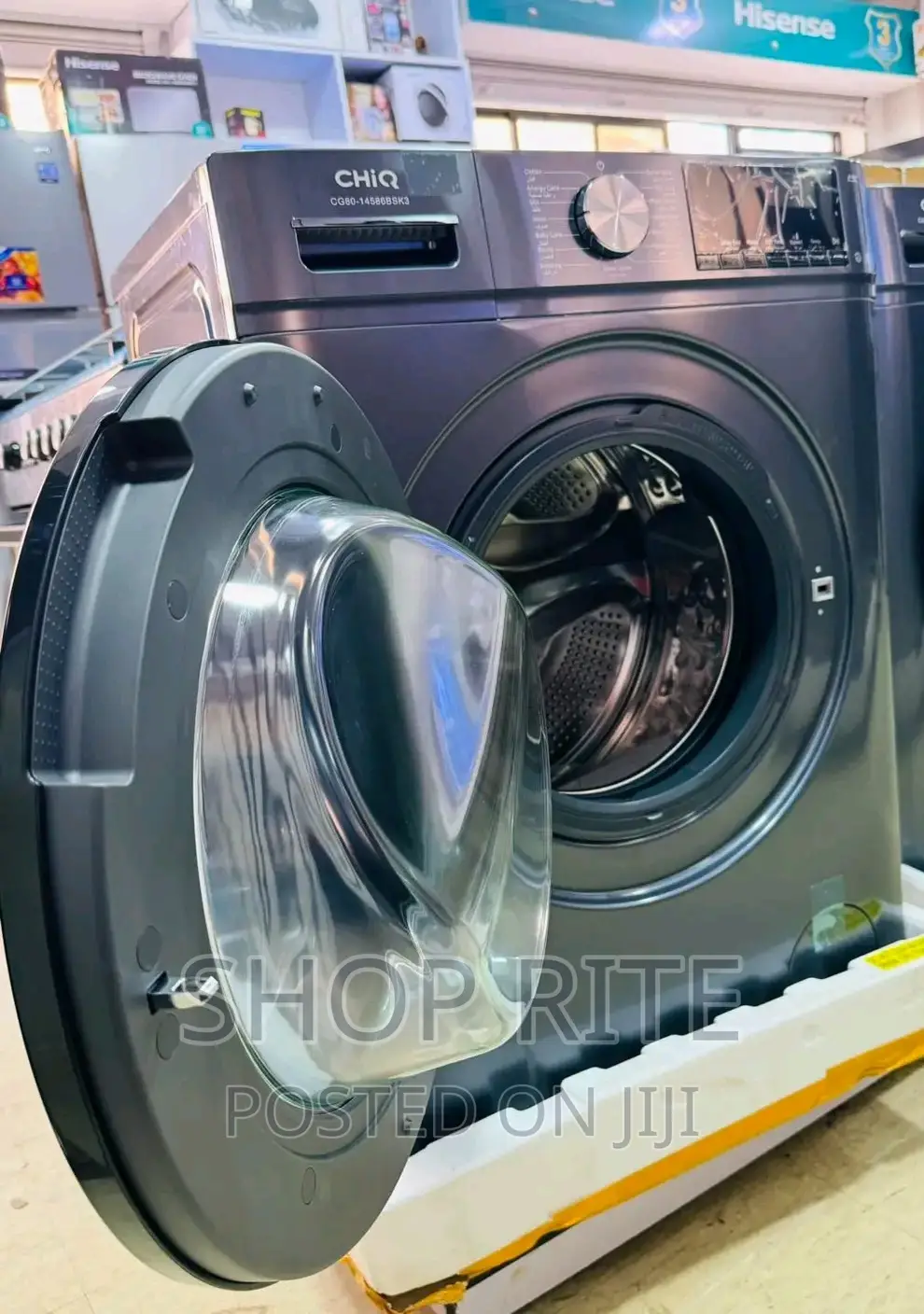 Chiq 8kgs Front Loader Washing Machine's New
