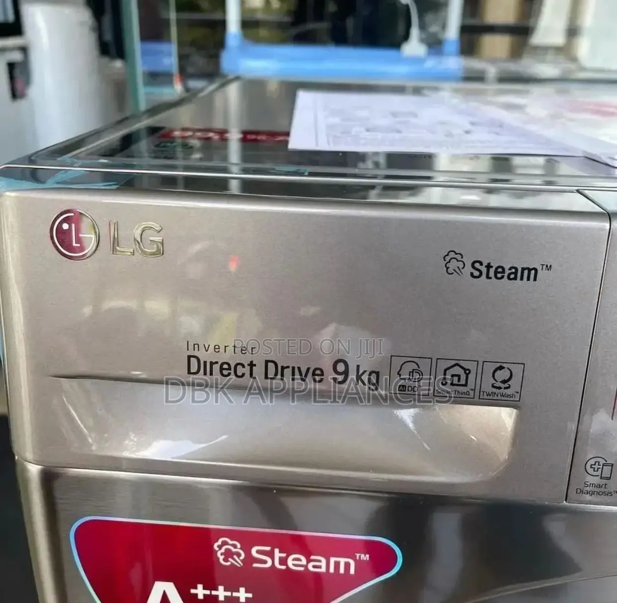 Lg 9kgs Front Loader Washing Machine 10yr Warranty