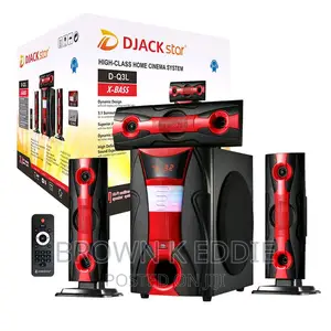 DJACK STAR D-Q3l New 3.1 Home Theater Sound System