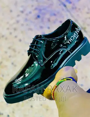 Original Men’S Givechy Shinny Mirror Lace Up Shoes