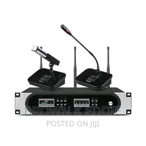 60 Channels Professional UHF Wireless Microphone System