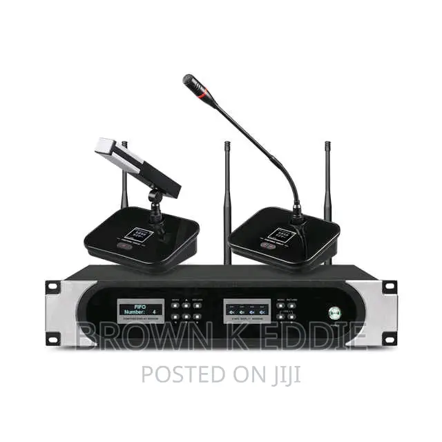 60 Channels Professional UHF Wireless Microphone System