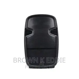 15 Inch One Wireless Mic Portable Speaker Trolley Speaker