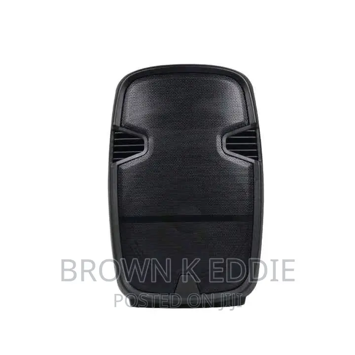 15 Inch One Wireless Mic Portable Speaker Trolley Speaker