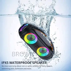 Waterproof Bluetooth Speaker With Remote Control