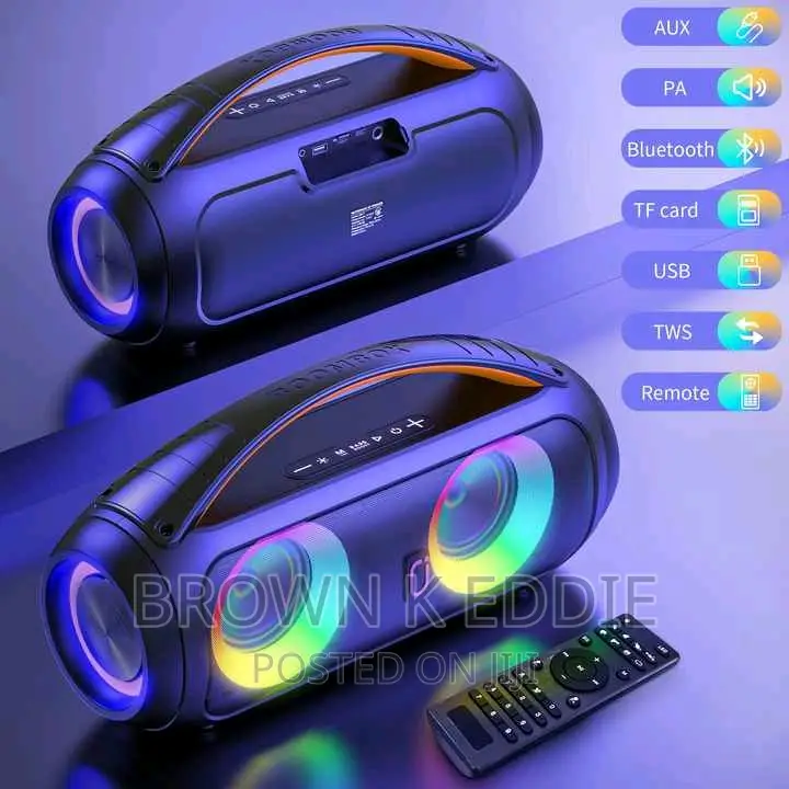 Waterproof Bluetooth Speaker With Remote Control