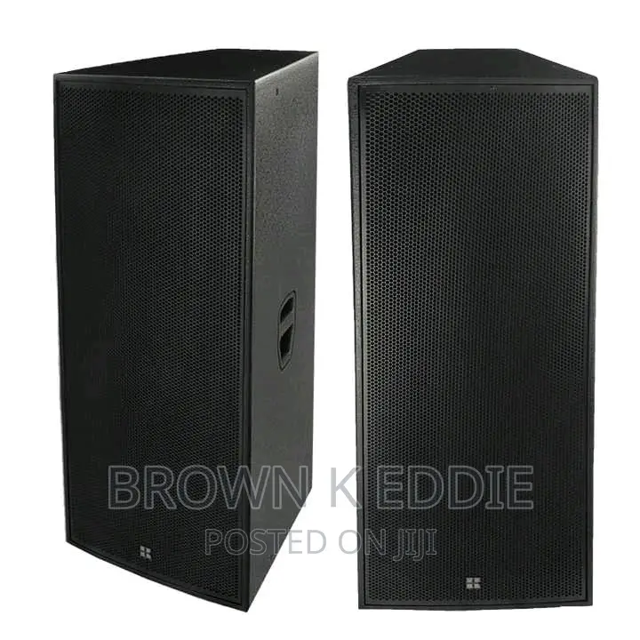 KTV Dual 15 Inch Stage Speaker Outdoor Column Speaker