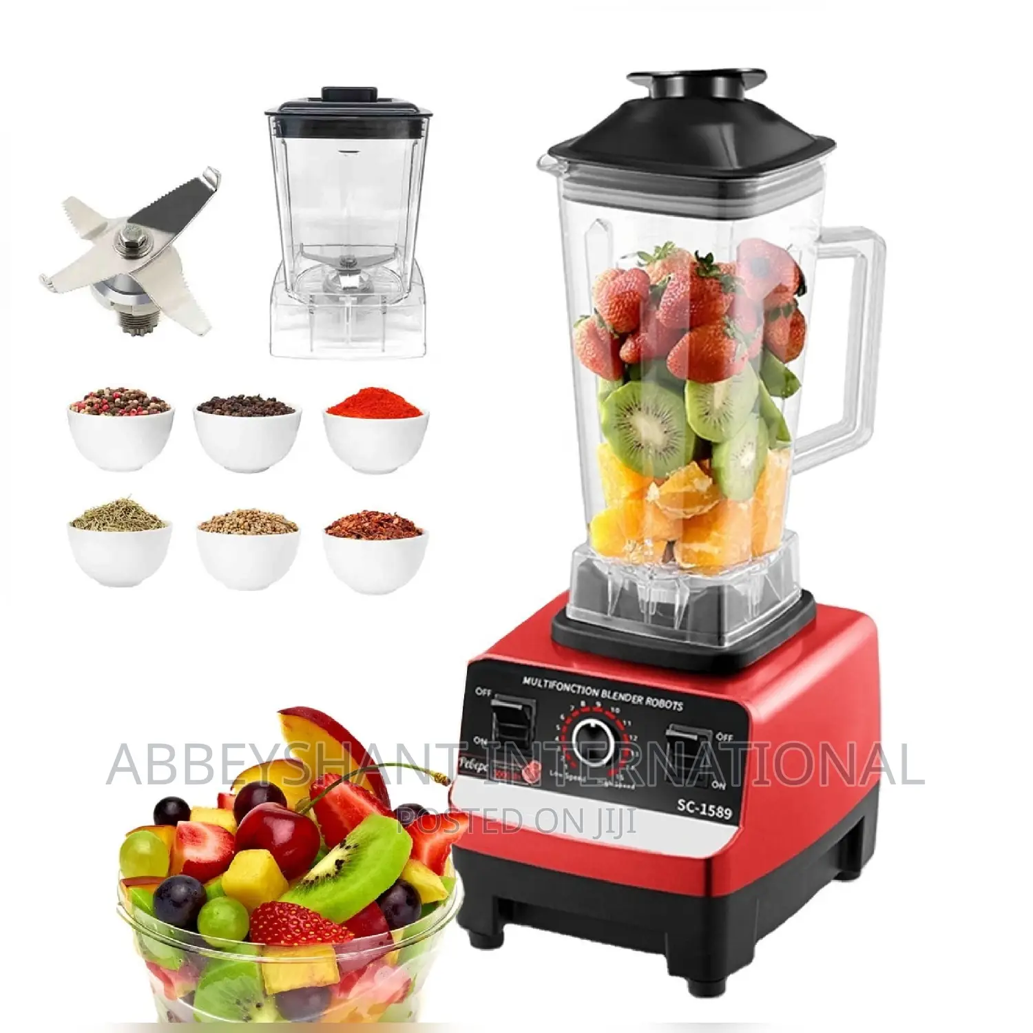 Blender Silver Crest Blender 2L Premium Commercial Blender