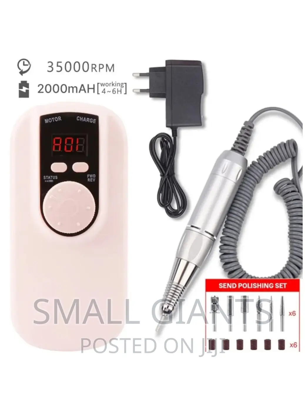SG701 Portable Nail Drill 35000RPM