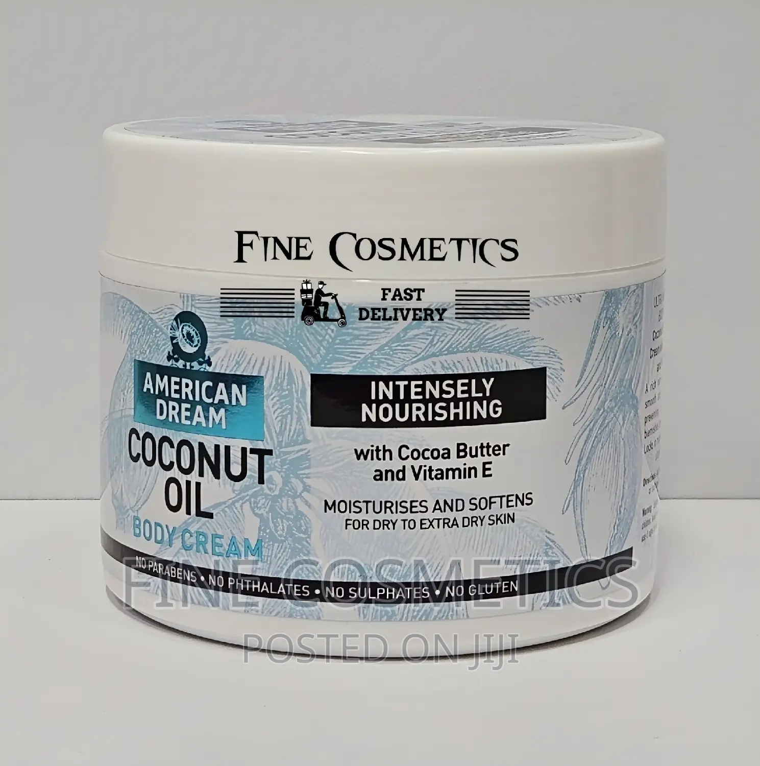 American Dream Coconut Oil Cream | Moisturising Body Butter