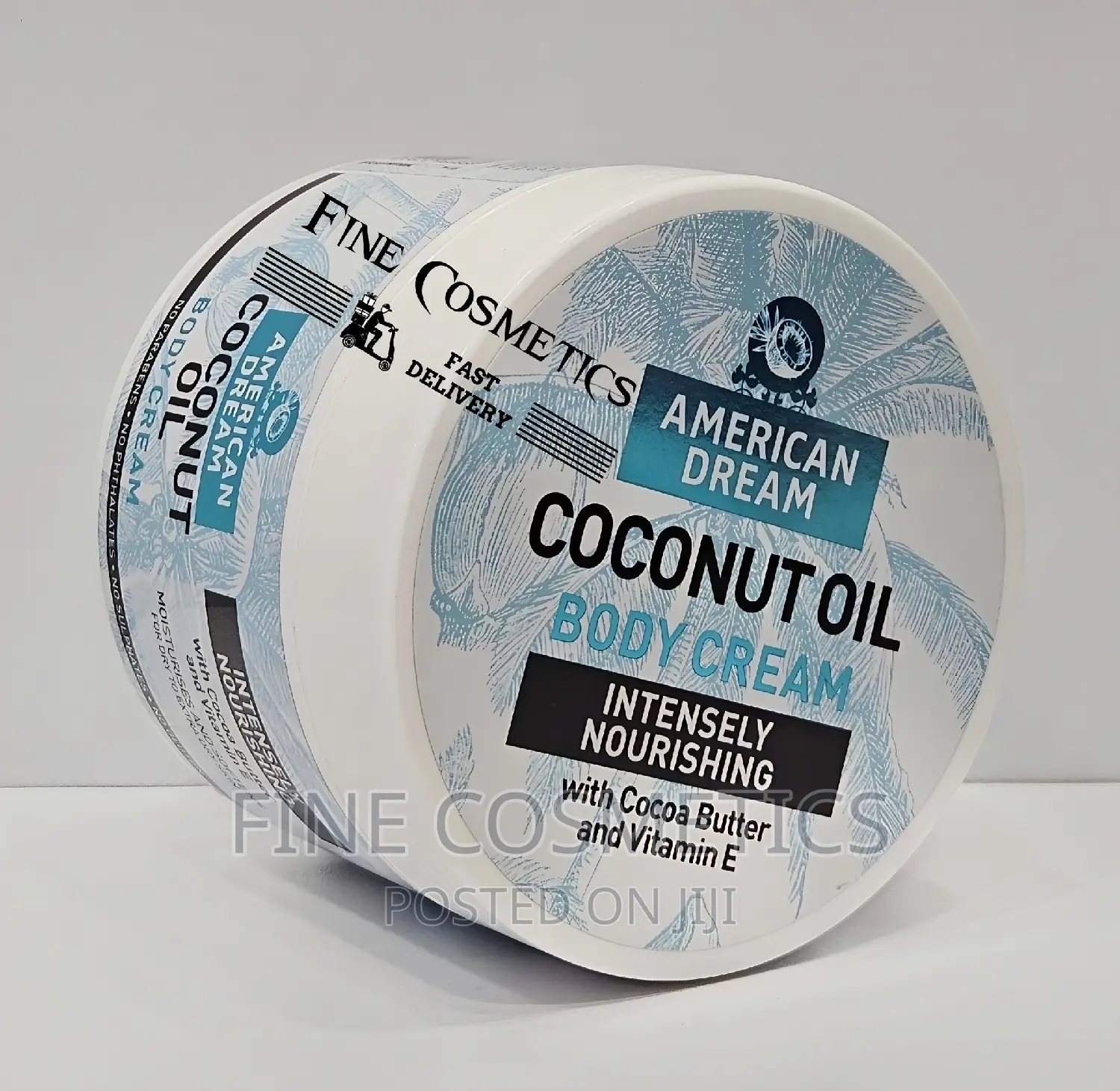 American Dream Coconut Oil Cream | Moisturising Body Butter