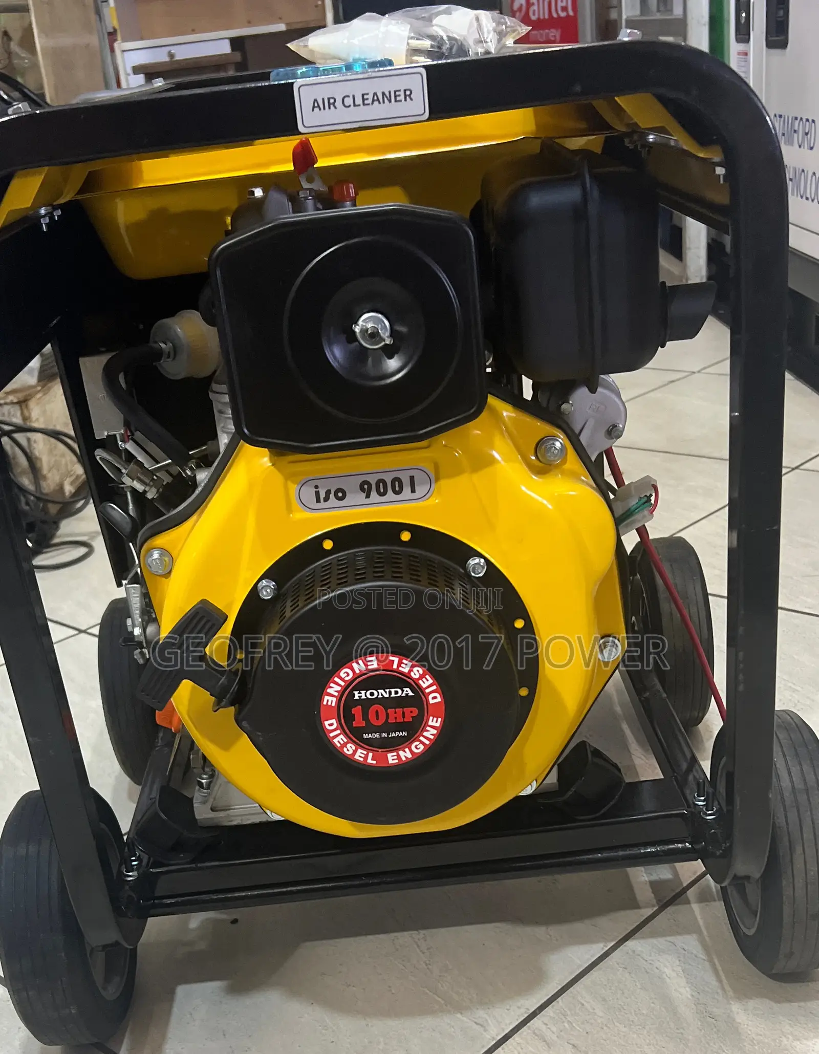 Honda Diesel Generator 6kva Copper Key Start