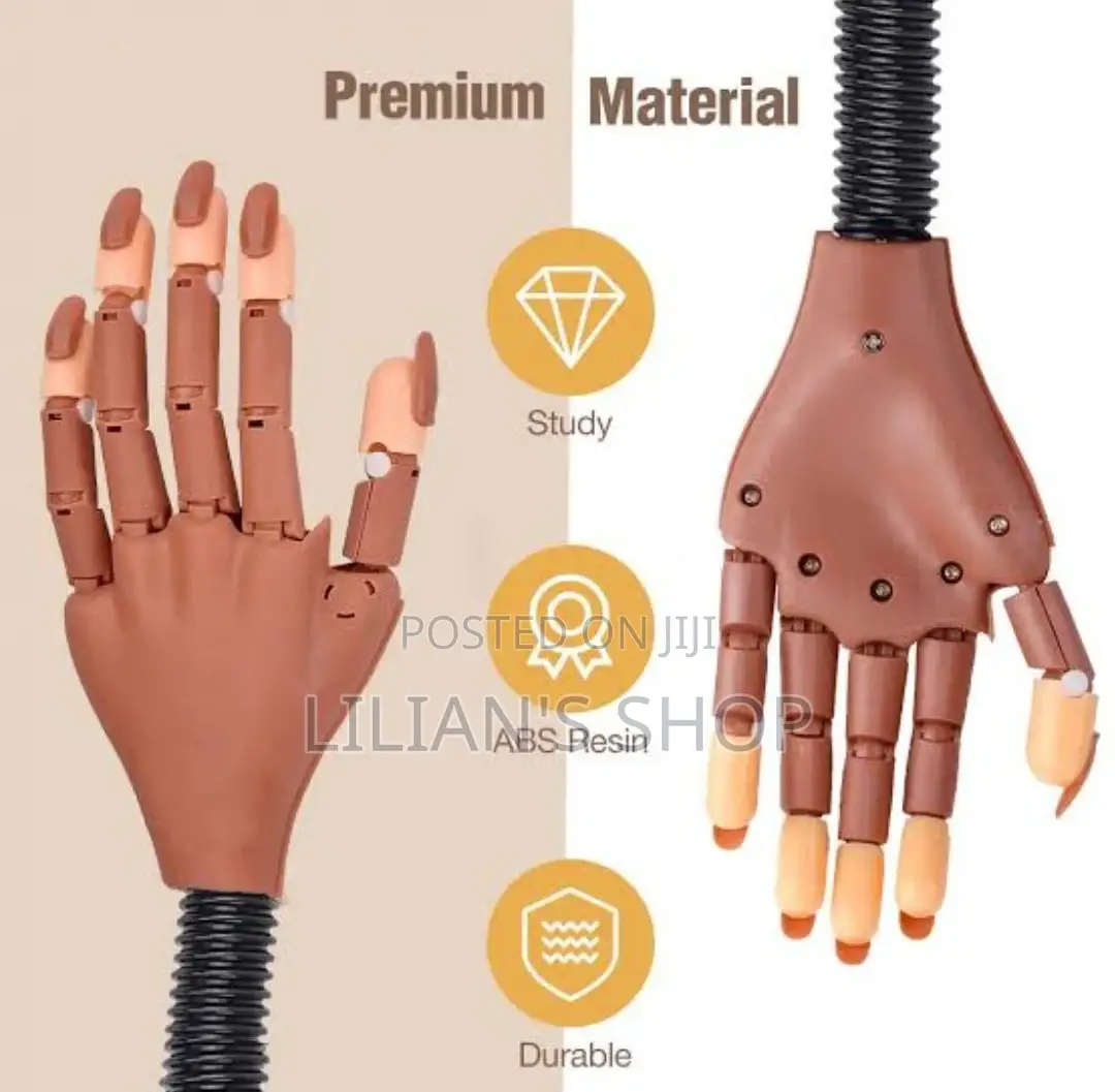 Nail Art Practice Hand Kit