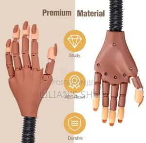 Nail Art Practice Hand Kit
