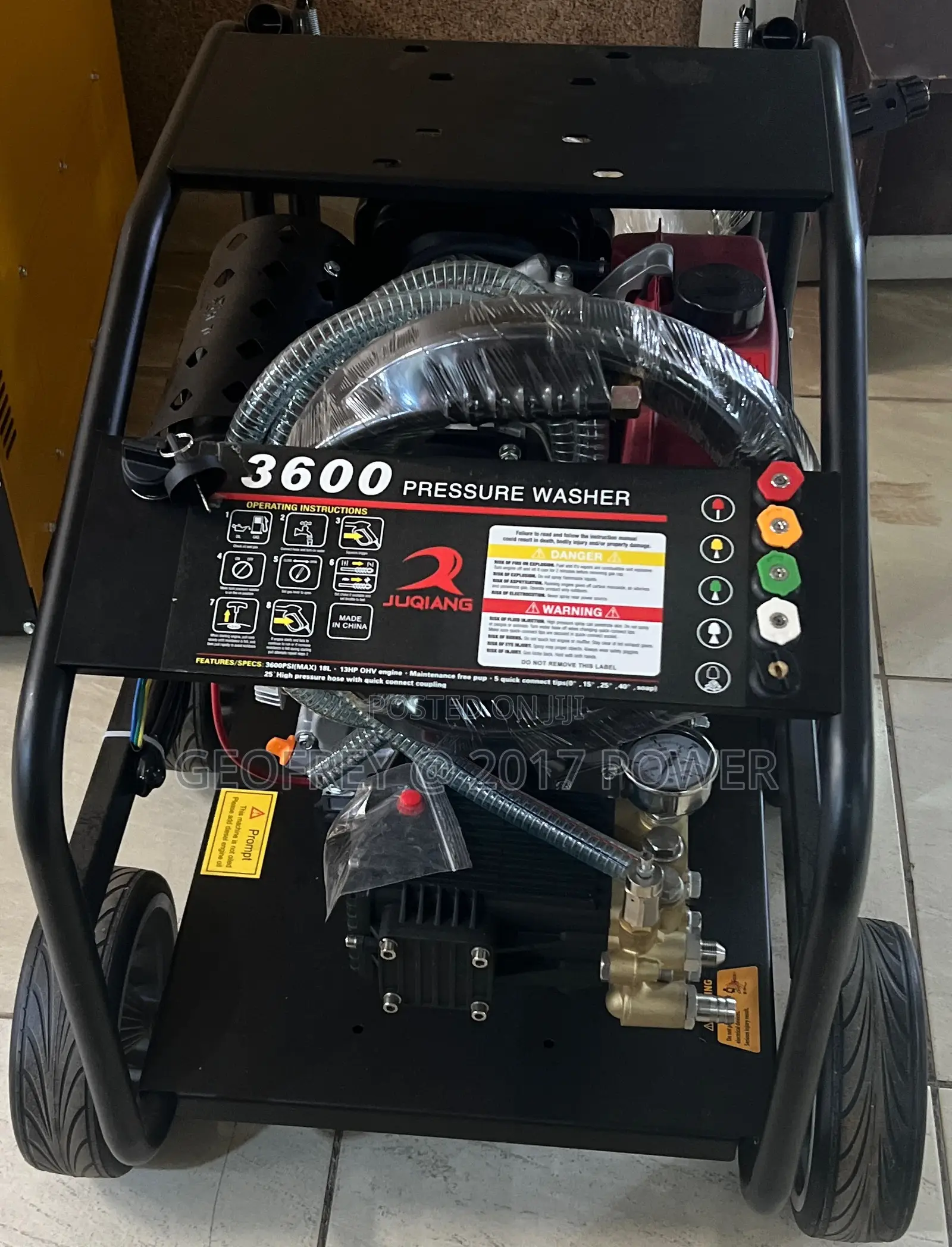 Diesel Car Washer Psi 3600