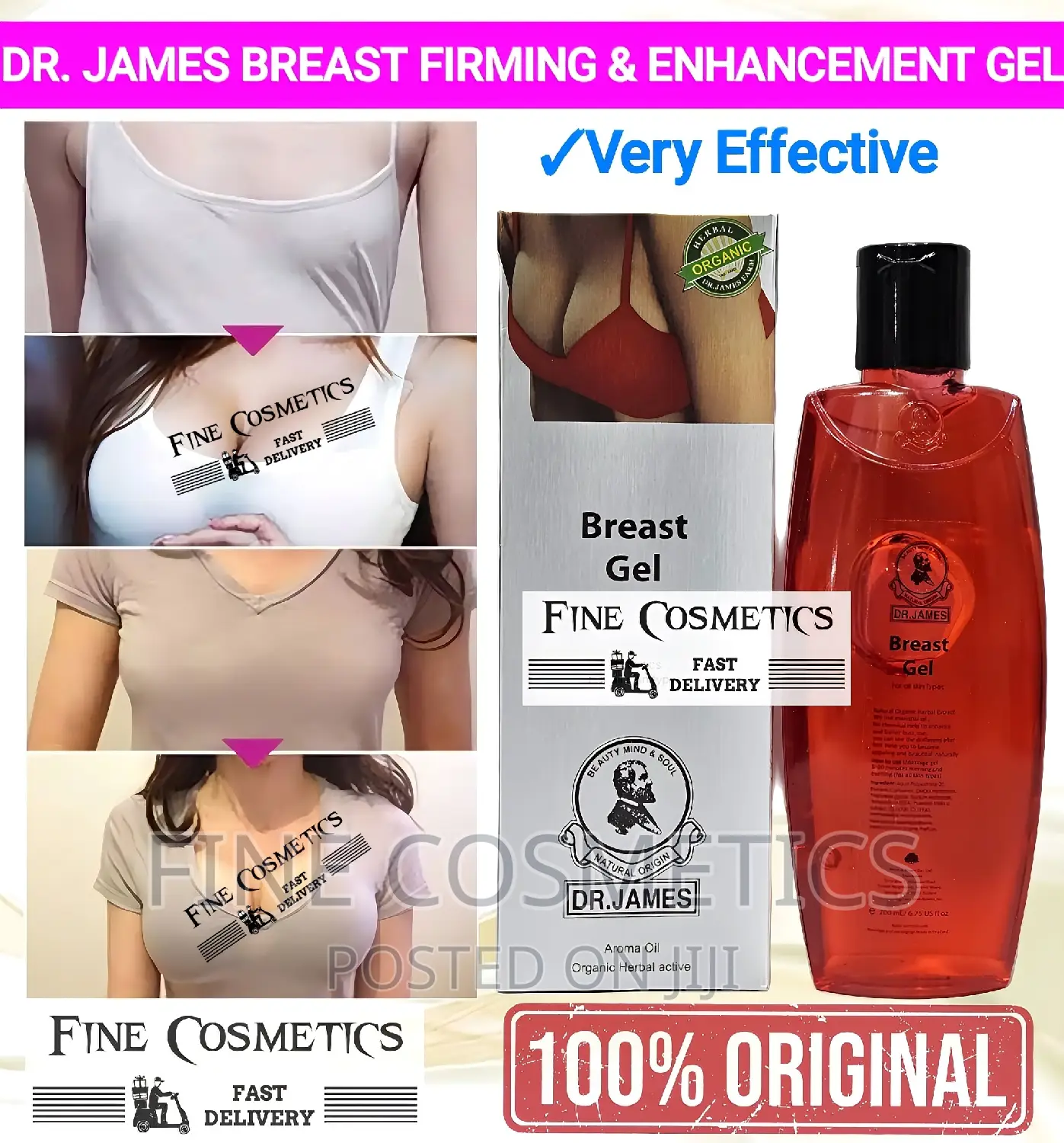 DR JAMES BREAST FIRMING GEL | Chest Lifting + Tightening Gel
