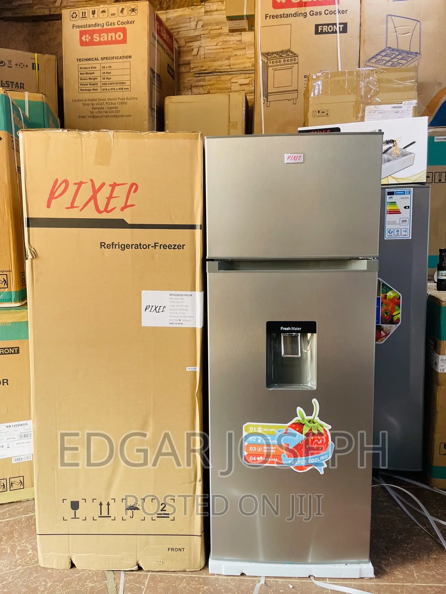 Pixel Refrigerator 280L With Dispenser