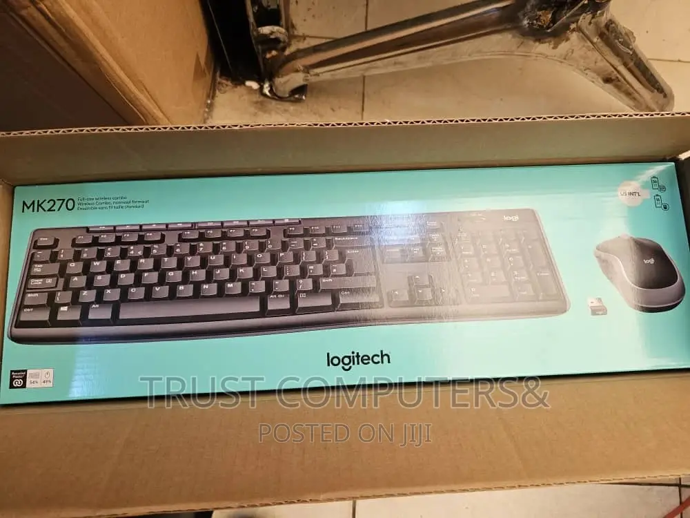 Logitech MK270 Logitech Wireless Keyboard and Mouse (Combo)