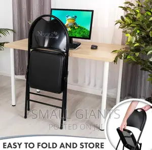 Metallic Executive Foldable Chair