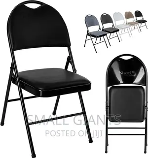 Photo - Metallic Executive Foldable Chair